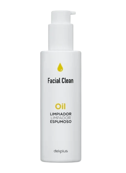 Aceite facial limpiador espumoso Facial Clean Deliplus