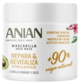 Mascarilla capilar Repara & Revitaliza de Anian_Vibeofbeauty