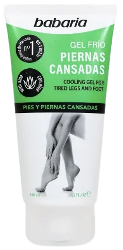 Gel Piernas Cansadas Efecto Frío de Babaria Vibeofbeauty