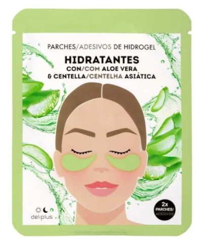 Parches de ojos con ale vera y centella asiática de Mercadona Viebofbeauty