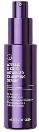 Azelaic & kojic advanced clarifying serum de Allies of Skin_vibeofbeauty