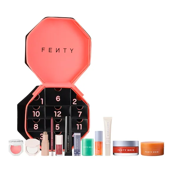 Calendario de Adviento 12 Días de Fenty Beauty + Fenty Skin