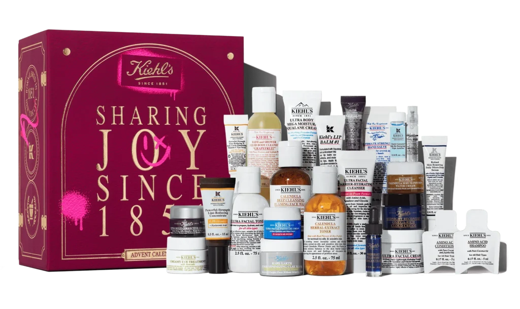 Calendario de Adviento de edición limitada de Kiehl’s