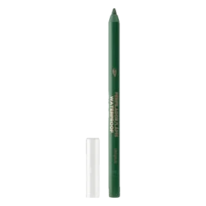 Lápiz de ojos Waterproof en un color verde jade_Deliplus_vibeofbeauty