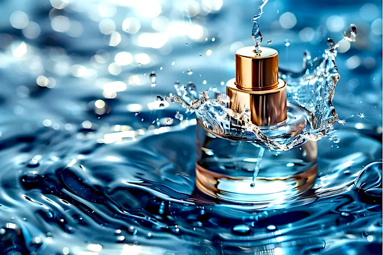 Los perfumes sin alcohol se crean con una nueva tecnología llamada AromaHydro en la empresa CPL Aromas.