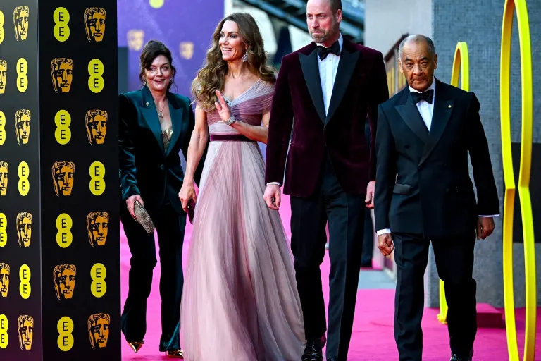 Los Premios BAFTA 2026 fueron presididos por los príncipes de Gales a pesar del mal momento que vive la monarquía británica.