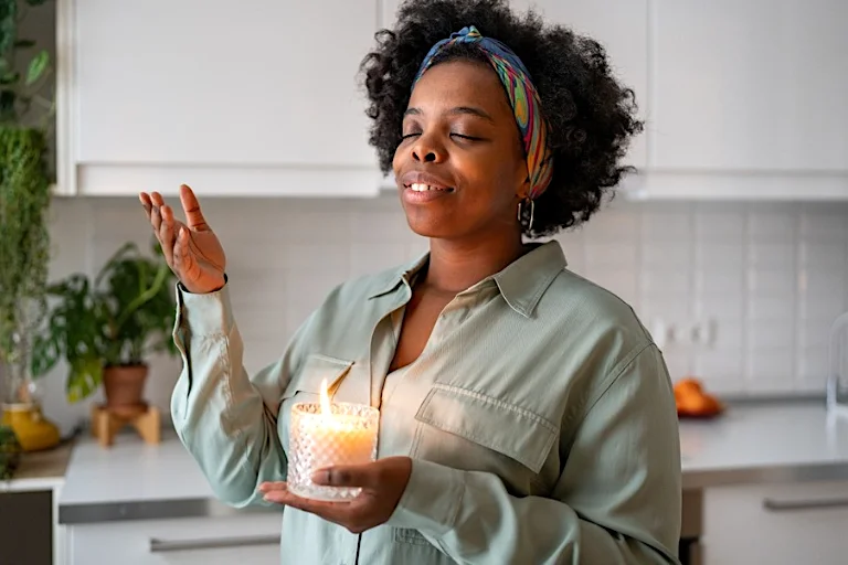 Lugares como la cocina son siempre elegidos para perfumar el hogar con ambientadores o velas de aroma más potente.