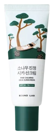 Pine Calming Cica Sunscreen_Round_Lab