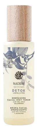 Bruma facial energizante detox, de Naobay