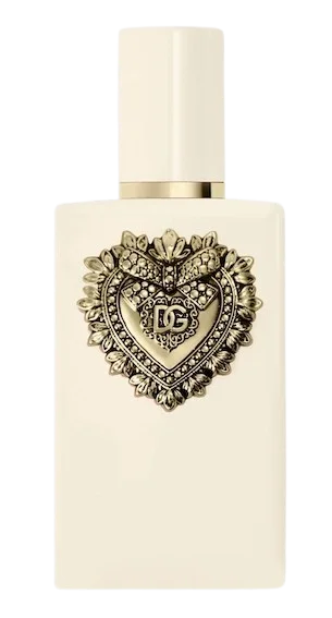 Entre los perfumes con la leche en su composición Your Devotion Intense de Dolce & Gabbana destaca por su sensualidad y calidez.